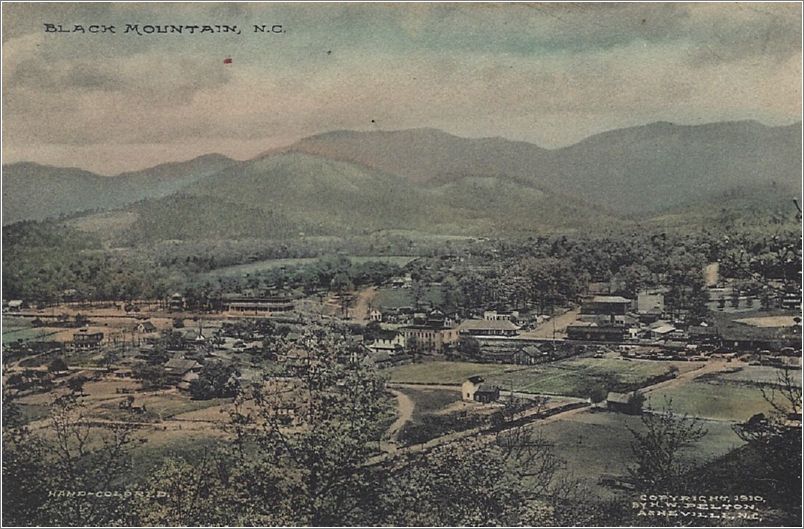 Black Mountain NC (bird's eye view) x19-hwp000ba01-f
