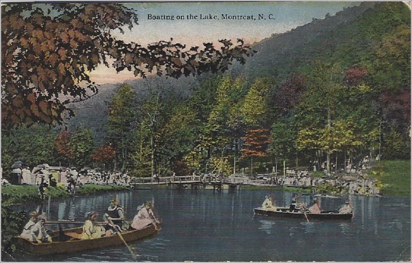 Boating on the Lake, Montreat NC x19-hwpa35976a01-f