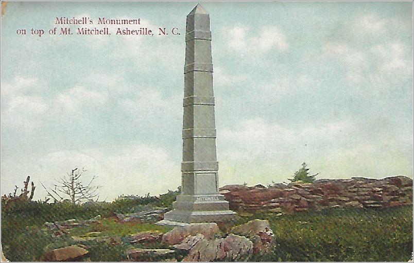 Mitchell's Monument on top of Mt. Mitchell, Asheville NC x19-ipc0962a01-f