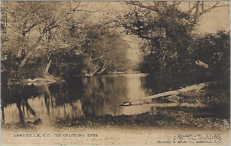 Asheville NC, The Swannanoa River x19-rts0123a01-f