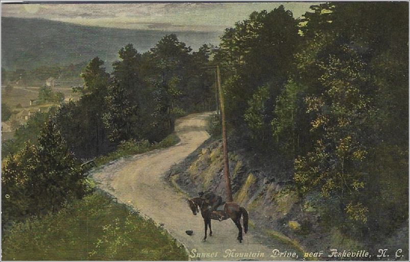 Sunset Mountain Drive, near Ashville NC (horseback) x19-shk-a05635-a01-f