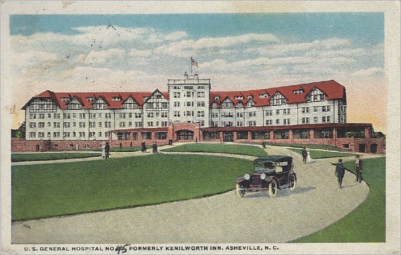 US General Hospital No. 12, formally Kenilworth Inn, Asheville NC (