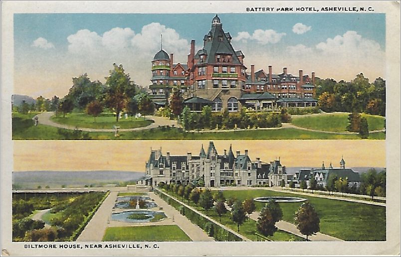 Battery Park Hotel, Asheville NC / Biltmore House, near Asheville NC x19-spc0b111a01-f