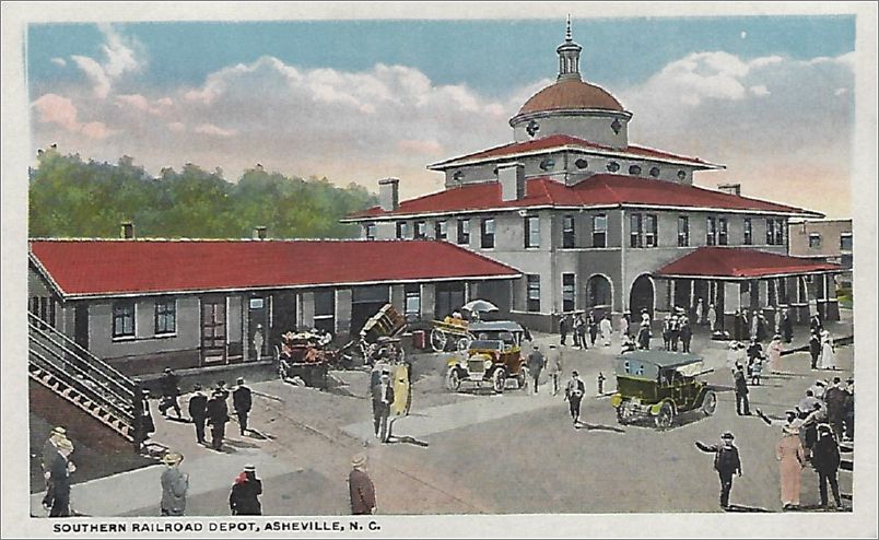 Southern Railroad Depot, Asheville NC x19-spc0b250a01-f