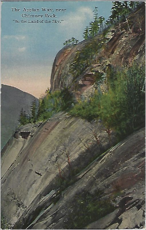 The Appian Way, near Chimney Rock 