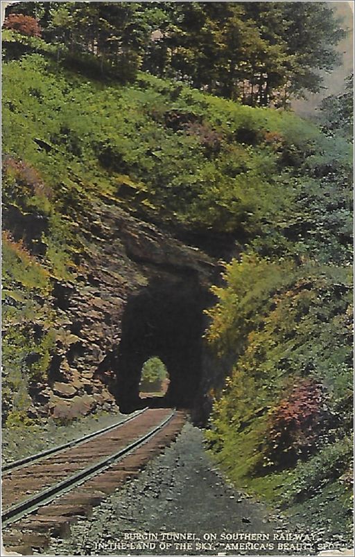 Burgin Tunnel on Southern Railway, in the Land of the Sky 