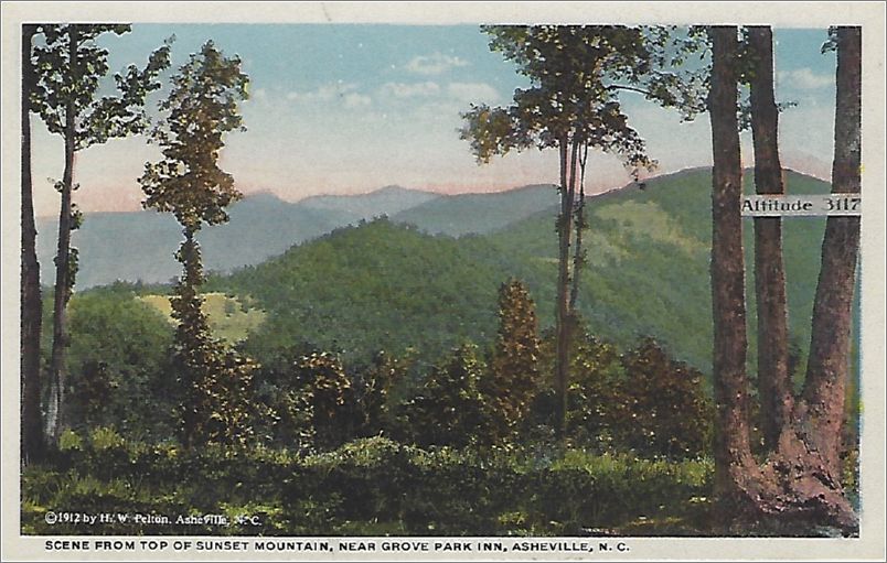 Scene from Top of Sunset Mountain, near Grove Park Inn, Asheville NC x19-spc0b421a01-f