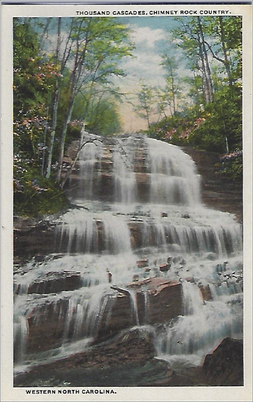 Thousand Cascades, Chimney Rock Country, Western North Carolina x19-spc0b585a01-f