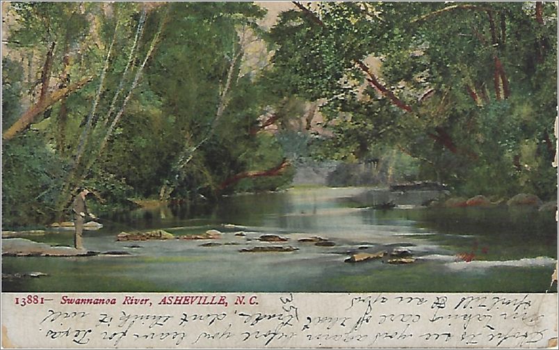 Swannanoa River, Asheville NC (no frame) x19-svr-13881b01-f