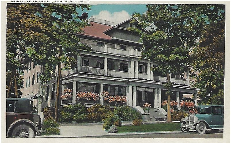 Monte Vista Hotel, Black Mt NC x19-tic127675a01-f