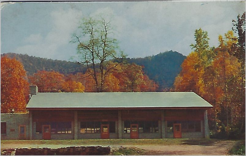 Aldridge Hall, Camp McAfee, Christmont Christian Assembly, Black Mountain, North Carolina x19-unk040-sc4003-a01-f