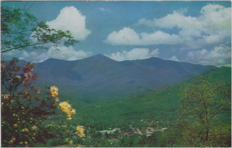 Springtime in the town of Black Mountain, North Carolina, Altitude 2400 ft x19-unk052-sc3521-a01-f