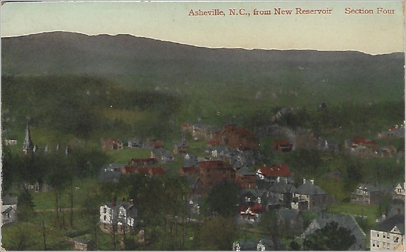 Asheville NC from New Reservoir Section Four (no card number) x19-vsp000a01-f